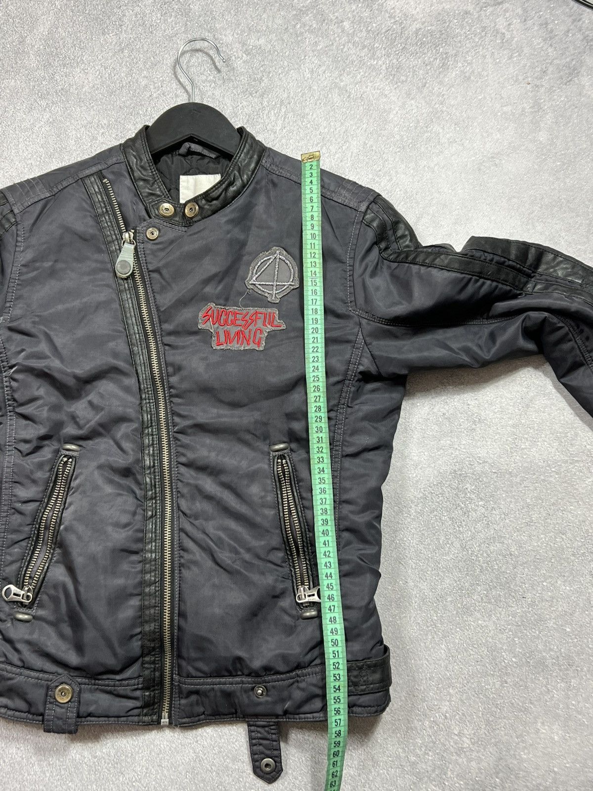 Diesel Vintage Diesel Avant-Garde rick owens style bomber jacket Size L / US 10 / IT 46 - 10 Thumbnail