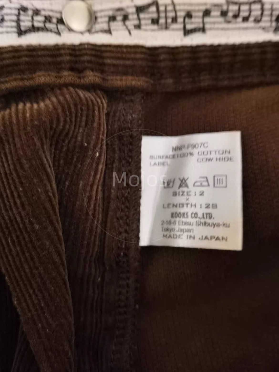Number (N)ine Sz 2 x 28 Number Nine Corduroy Cargo Pants-2508 Size US 28 / EU 44 - 3 Thumbnail