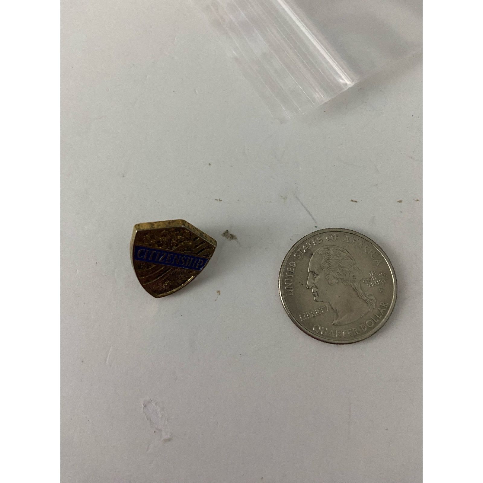 Other US citizenship pin gold tone Size ONE SIZE - 3 Thumbnail
