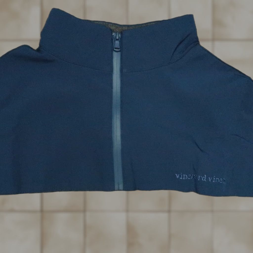 Vineyard Vines Vineyard Vines Pullover Mens M Gray Wool Blend 1/4 Zip Sweater Knit Mock Neck Long Sleeve Vintage: No Size US M / EU 48-50 / 2 - 1 Thumbnail