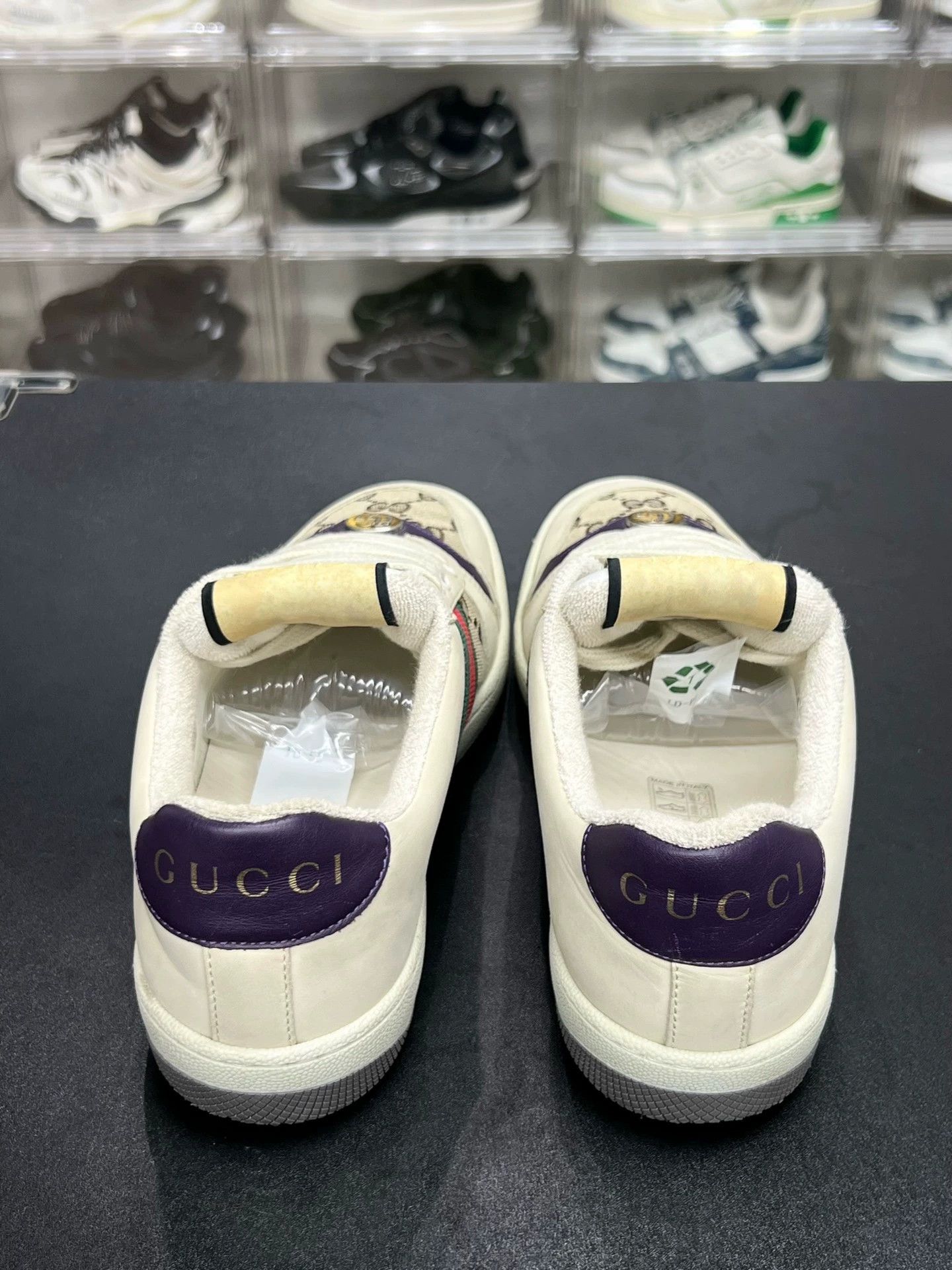 Gucci gucci gg dirty shoes in black and beige Size US 7.5 / EU 40-41 - 7 Thumbnail