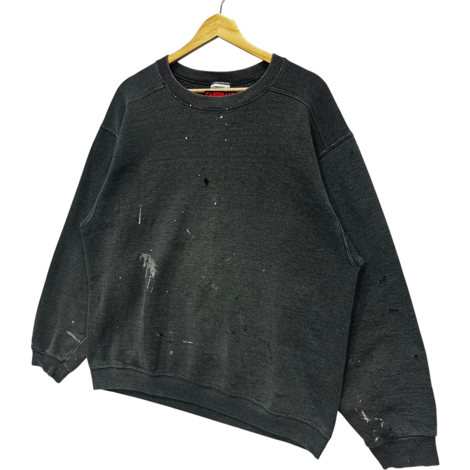 Vintage Vintage Unbranded Blank Crewneck Large Size US L / EU 52-54 / 3 - 3 Thumbnail