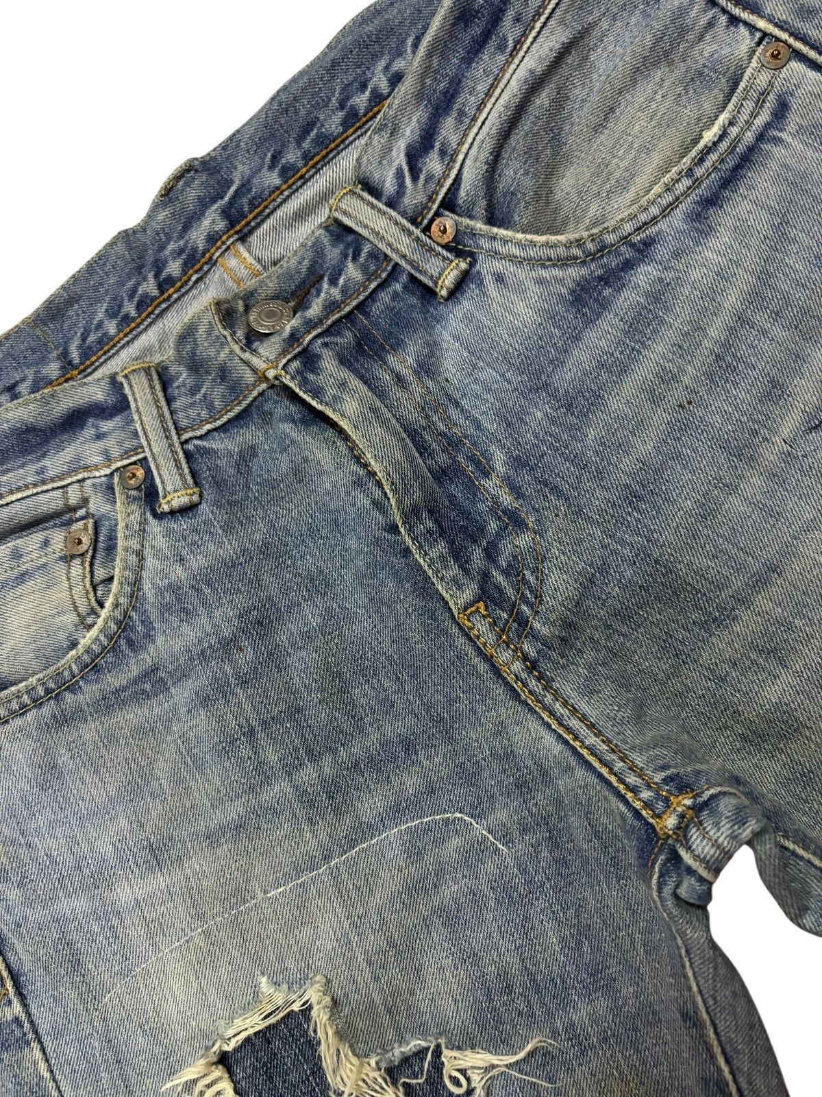 Levi's Vtg Y2k Levis 511 Distressed Jeans Size US 29 - 8 Thumbnail
