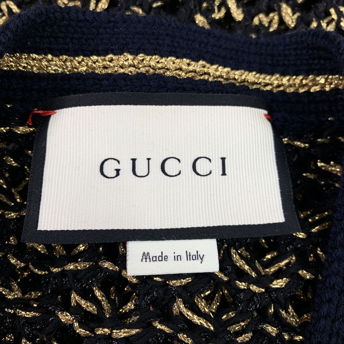Gucci Gucci Color-block Striped Woven Knit Cardigan K26WX Size M / US 6-8 / IT 42-44 - 6 Thumbnail