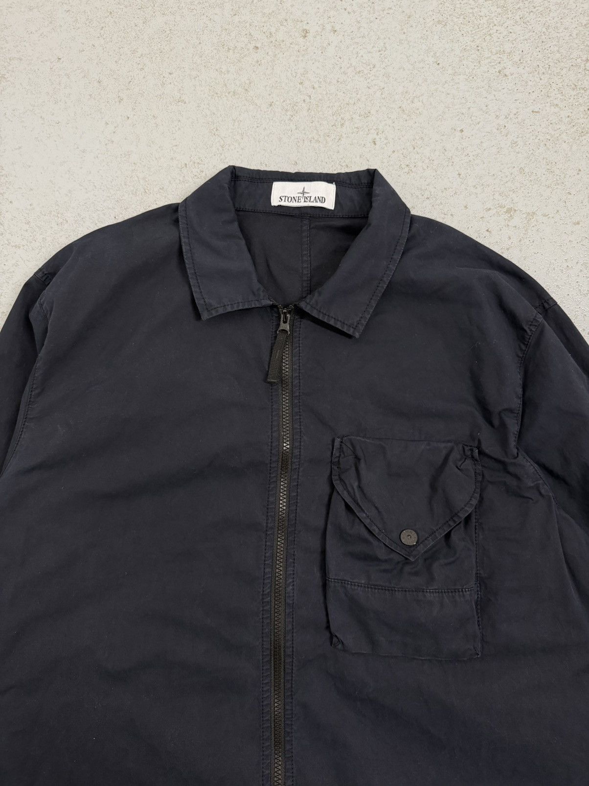 Stone Island Stone Island Brushed Overshot Jacket Size US XXL / EU 58 / 5 - 4 Thumbnail