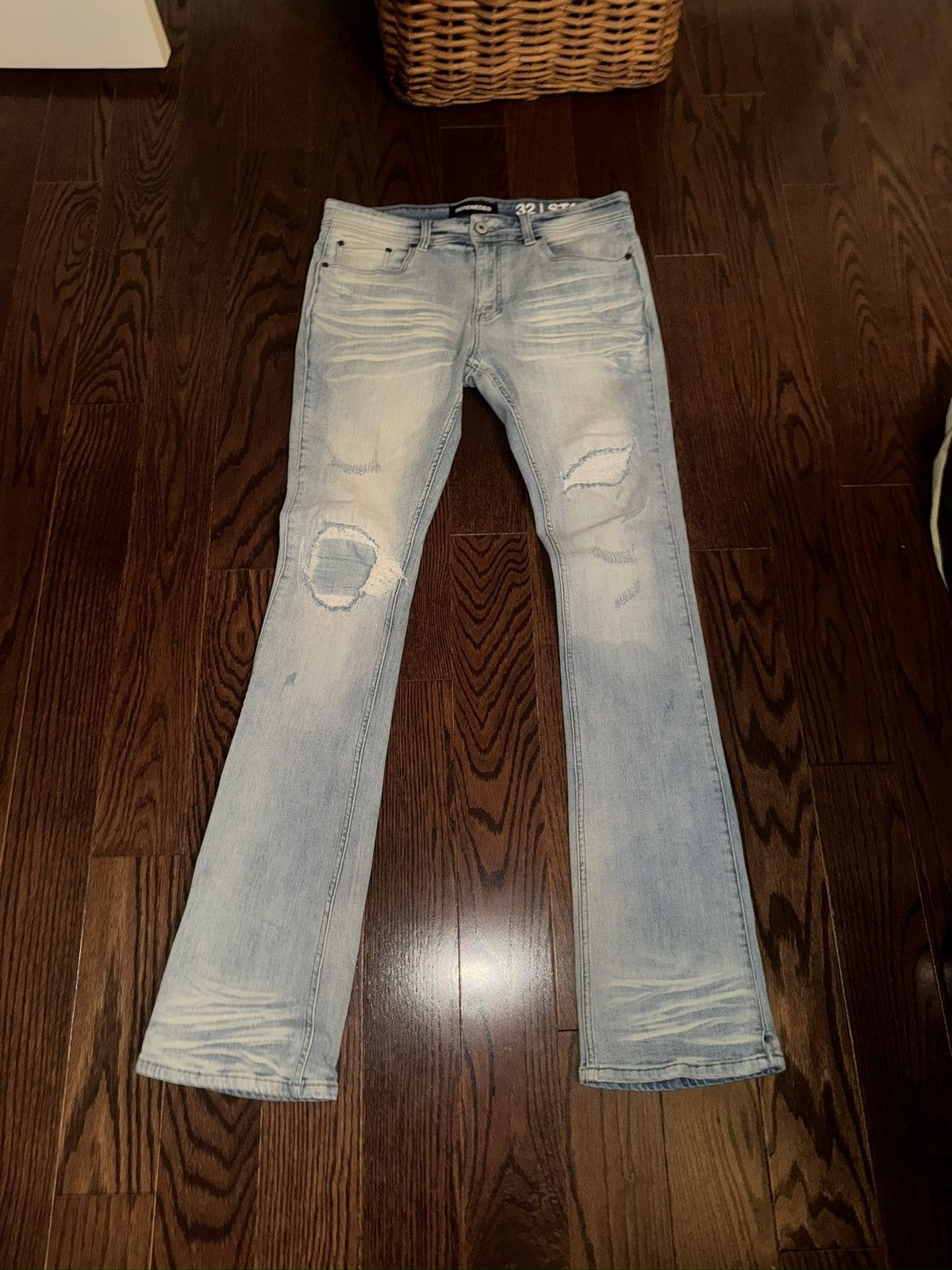 SERENEDE SERENDE FLARE JEANS SIZE 32 Size US 32 / EU 48 - 1 Thumbnail