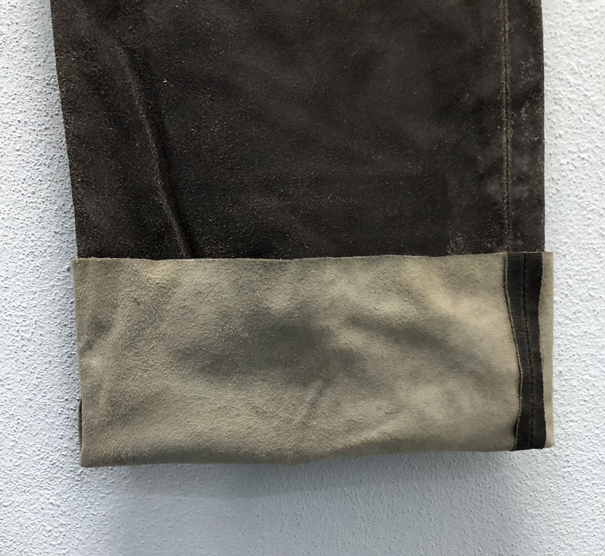 Katharine Hamnett London Vintage Katharine Hamnett London Composition Cow Skin Pants Size US 32 / EU 48 - 11 Thumbnail