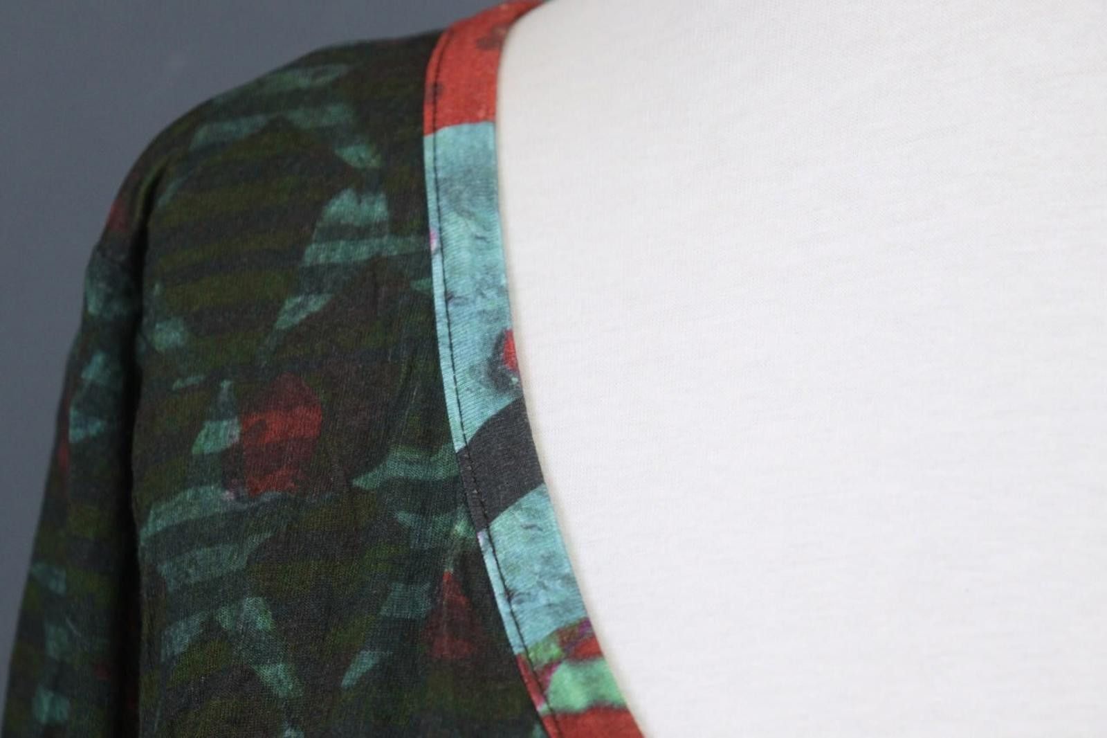 Designer Aventures des Toiles Multicolor Viscose Cardigan Size 44 Size M / US 6-8 / IT 42-44 - 7 Thumbnail