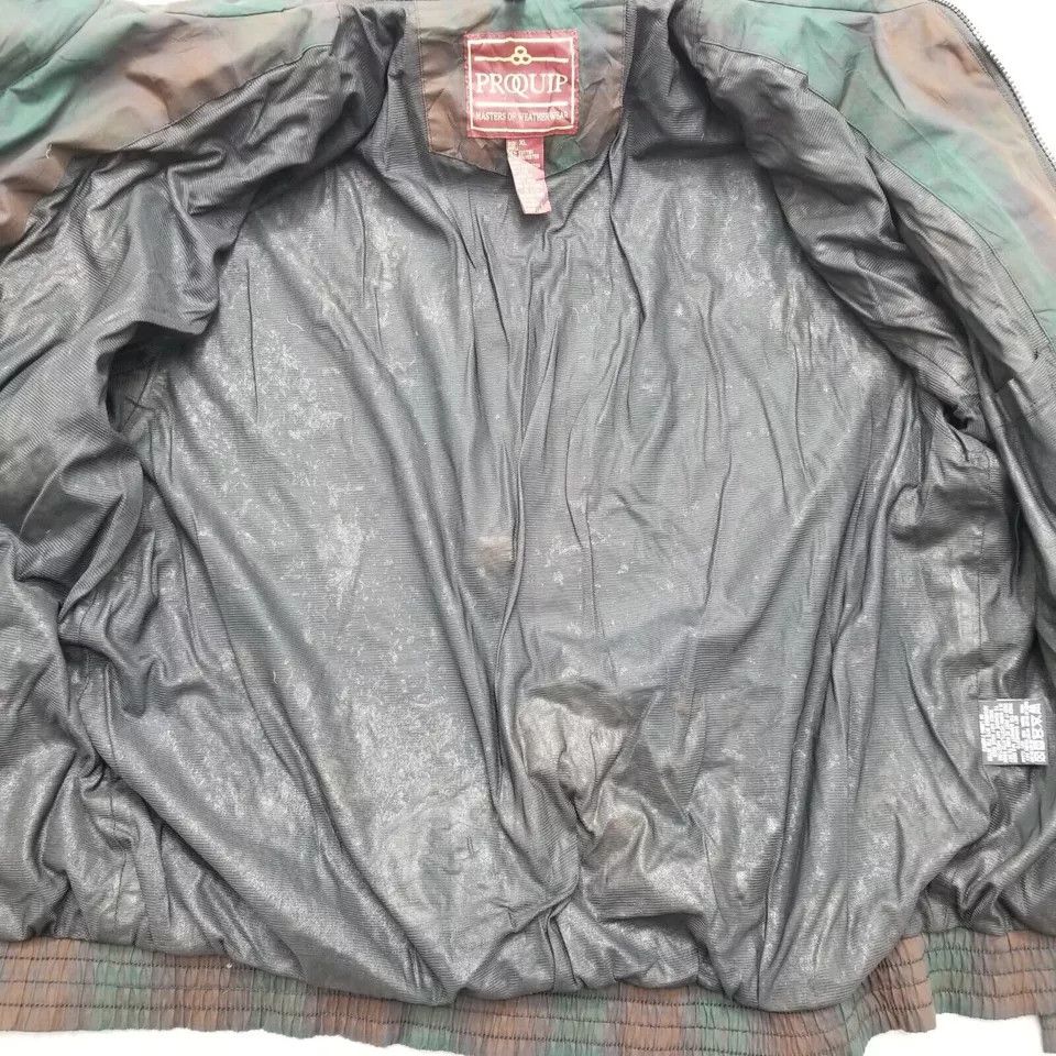 Other ProQuip Golf Jacket Mens XL Green Plaid Pockets Full Zip Size US XL / EU 56 / 4 - 11 Thumbnail