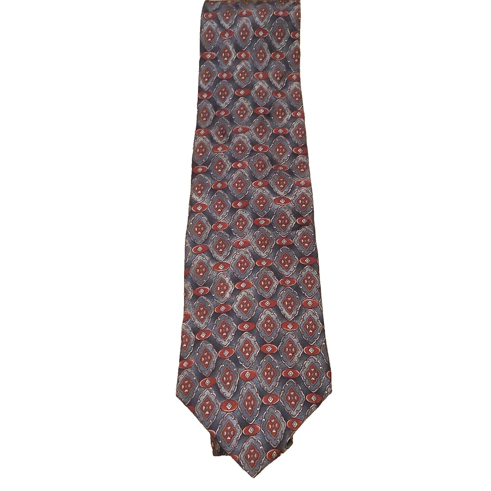 Zylos George Machado Zylos George Machado Mens Tie 55" Necktie 100% Italian Silk Size ONE SIZE - 1 Thumbnail