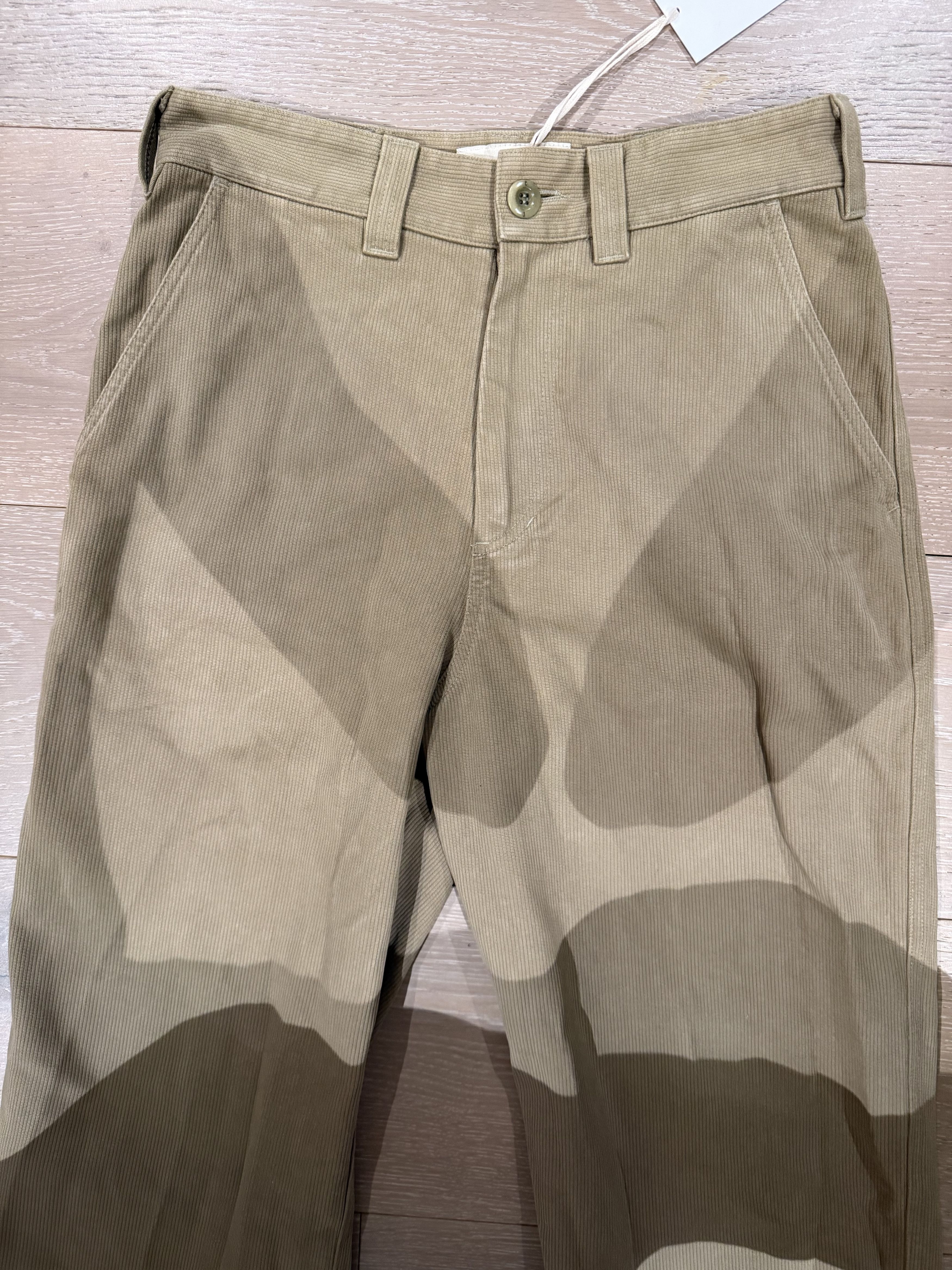 Other 💚 Thom Morison Wide Bedford Pant Fawn Small NEW Size US 32 / EU 48 - 6 Thumbnail