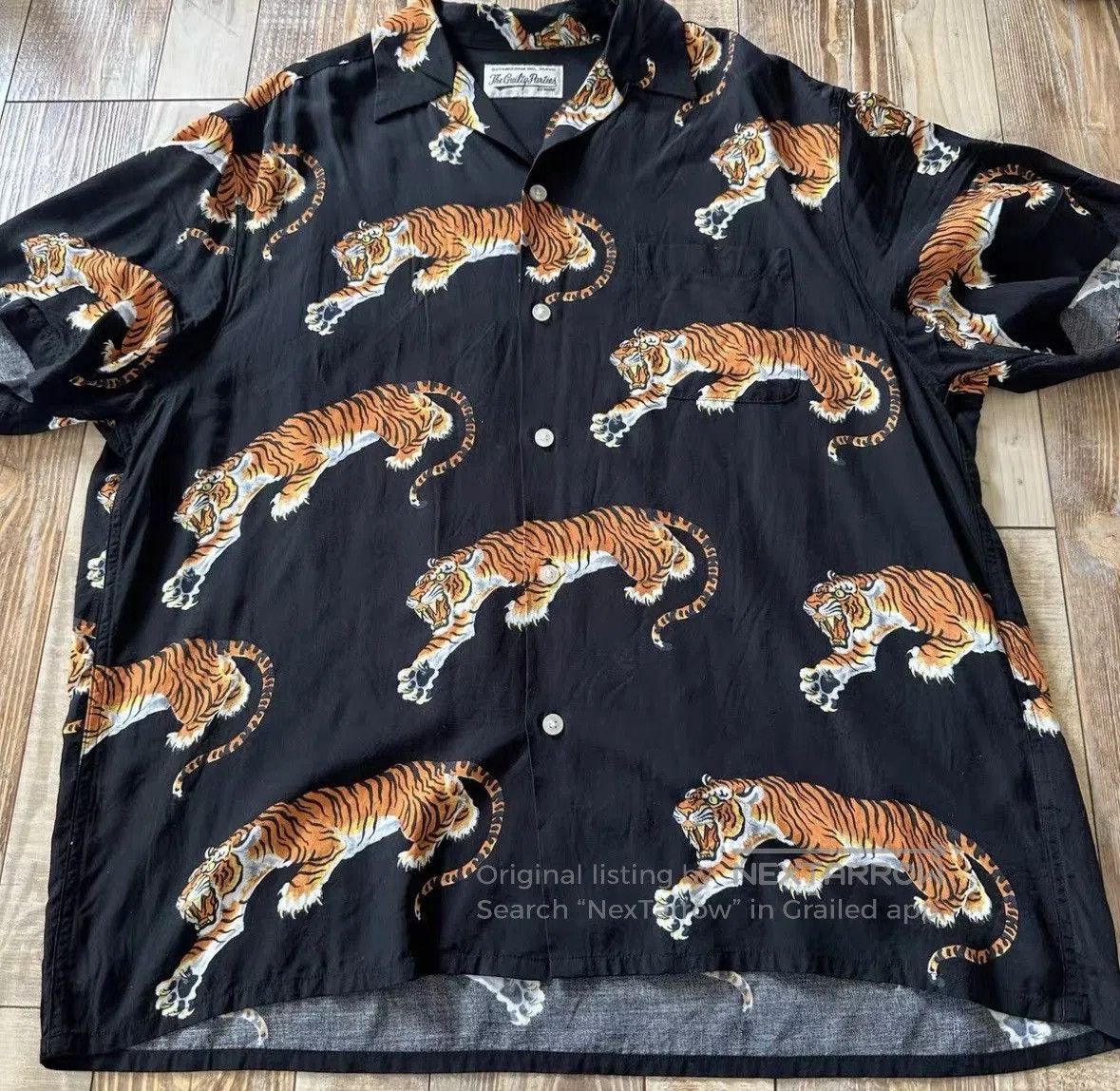 Wacko Maria Wacko Maria tiger print shirt wxx. Size US XL / EU 56 / 4 - 5 Thumbnail