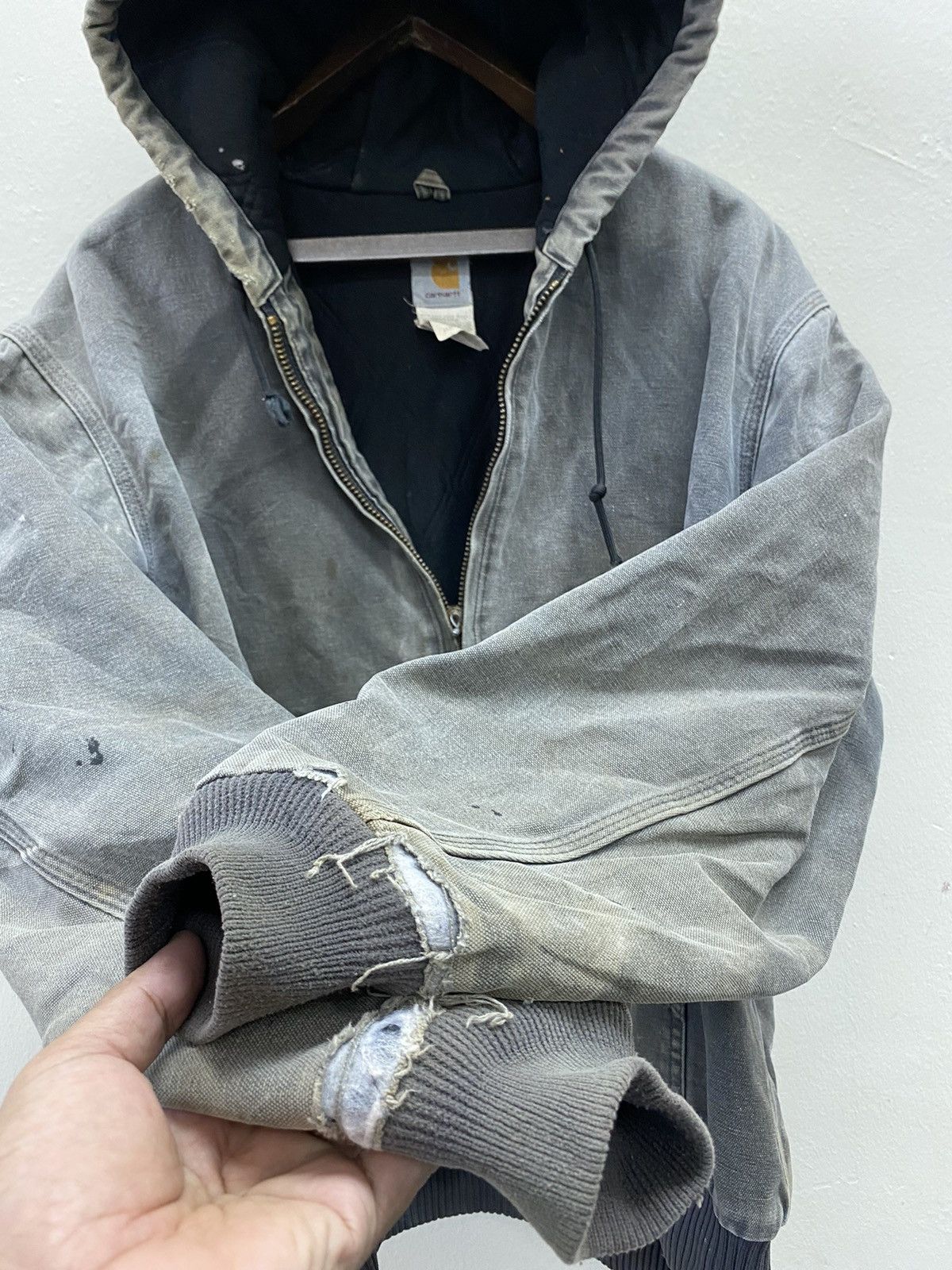 Carhartt Rare Vtg Carhart J130 PTL Distressed Jacket Size US XL / EU 56 / 4 - 14 Thumbnail