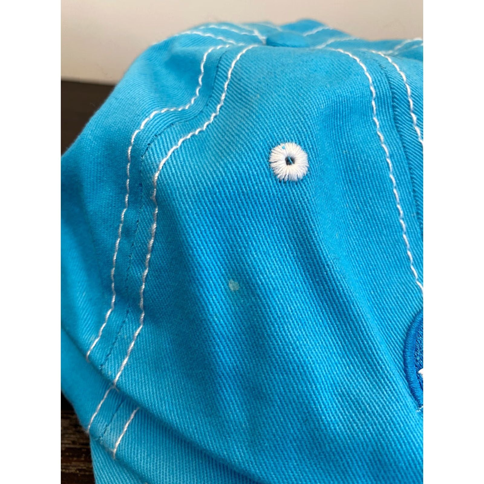 NASA VINTAGE NASA Hat Baseball Cap Men Adults One Size Blue Lightweight Cotton Embroidered Logo Space 2010s Size ONE SIZE - 6 Thumbnail