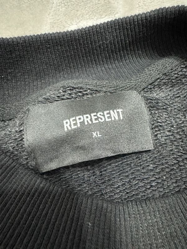 Represent Clo. Represent Clo Washed Boxy Crewneck Sweatshirt College XL Size US XL / EU 56 / 4 - 8 Thumbnail
