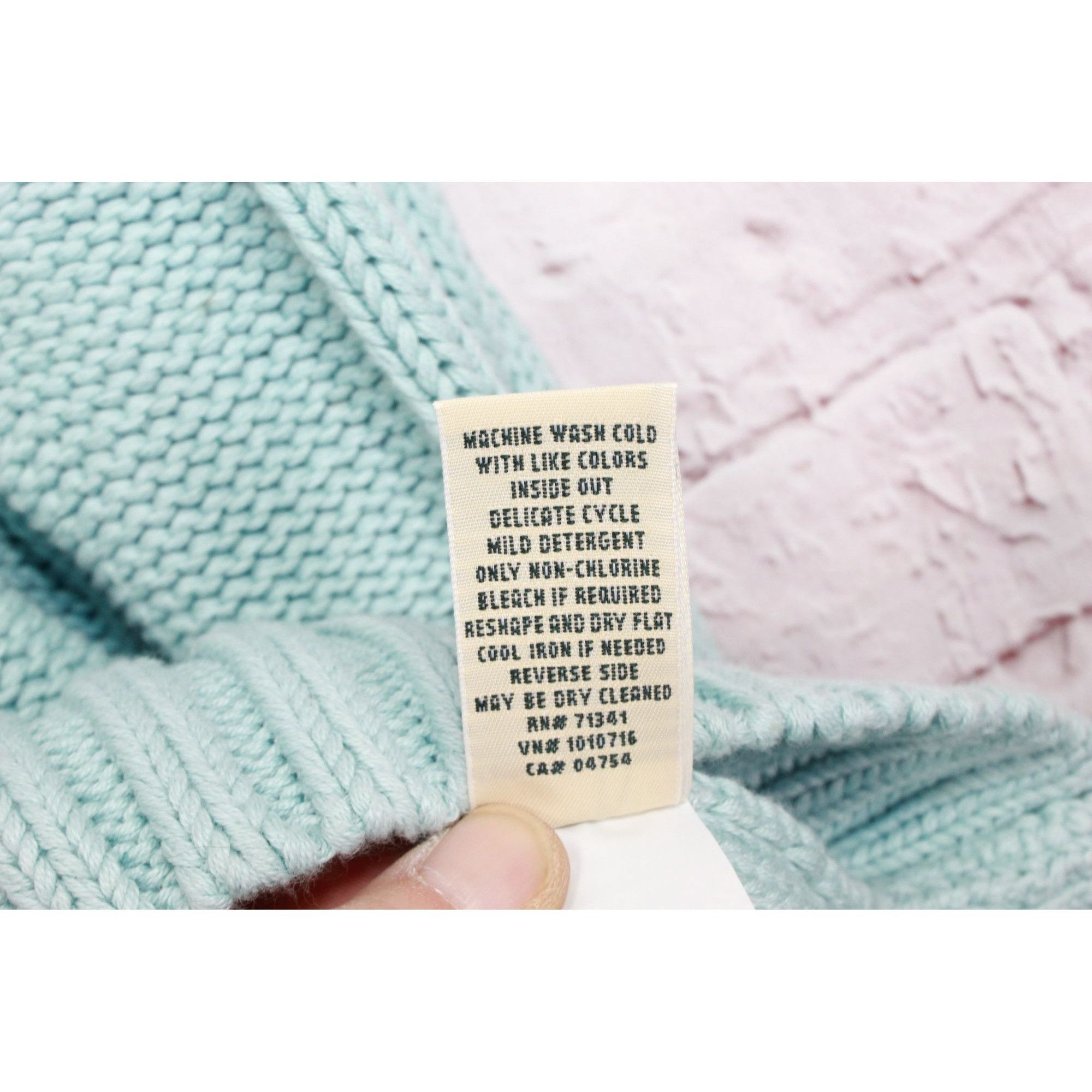L.L. Bean LL Bean Women's Double L Cable Sweater Crewneck Size S / US 4 / IT 40 - 9 Thumbnail