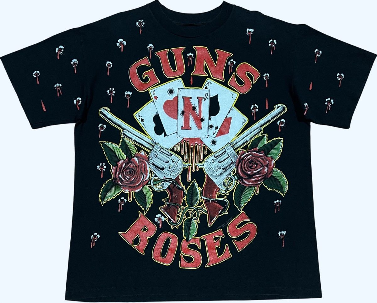 Band Tees × Guns N' Roses × Vintage Vintage [ Gun N’ Roses 1991’s Ovp ] Size US XL / EU 56 / 4 - 1 Thumbnail