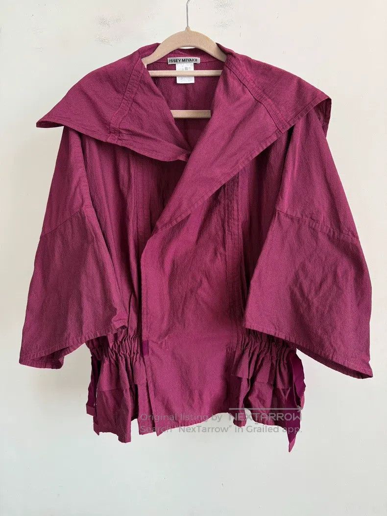 Issey Miyake Issey Miyake Main Line Sailor Collar Coat Size M / US 6-8 / IT 42-44 - 1 Thumbnail