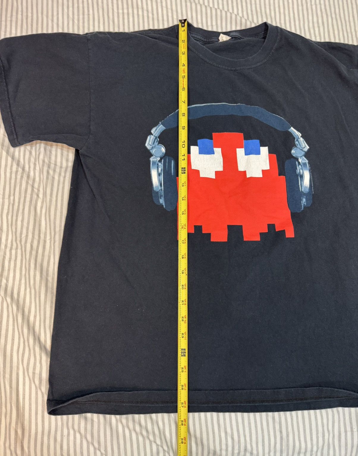 Vintage Pac Man Headphones tee shirt Size US XL / EU 56 / 4 - 4 Thumbnail