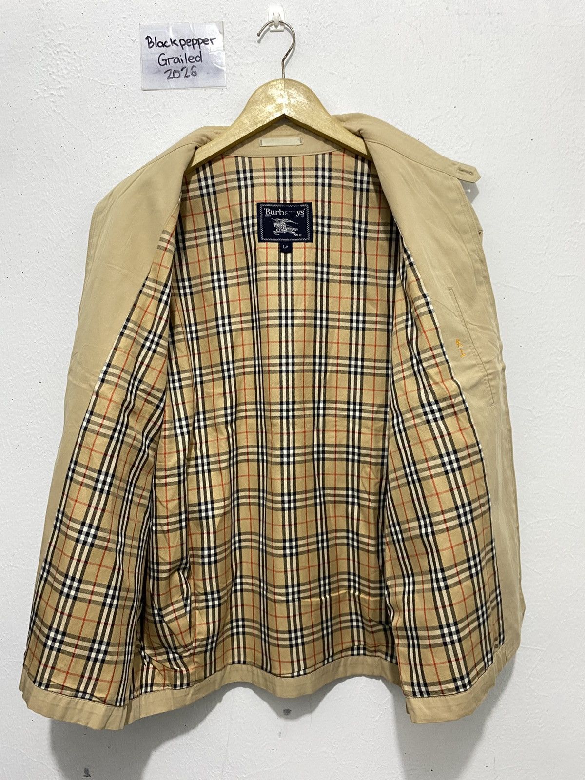 Burberry Vintage Burberry Nova Check Jacket Size US XL / EU 56 / 4 - 1 Thumbnail