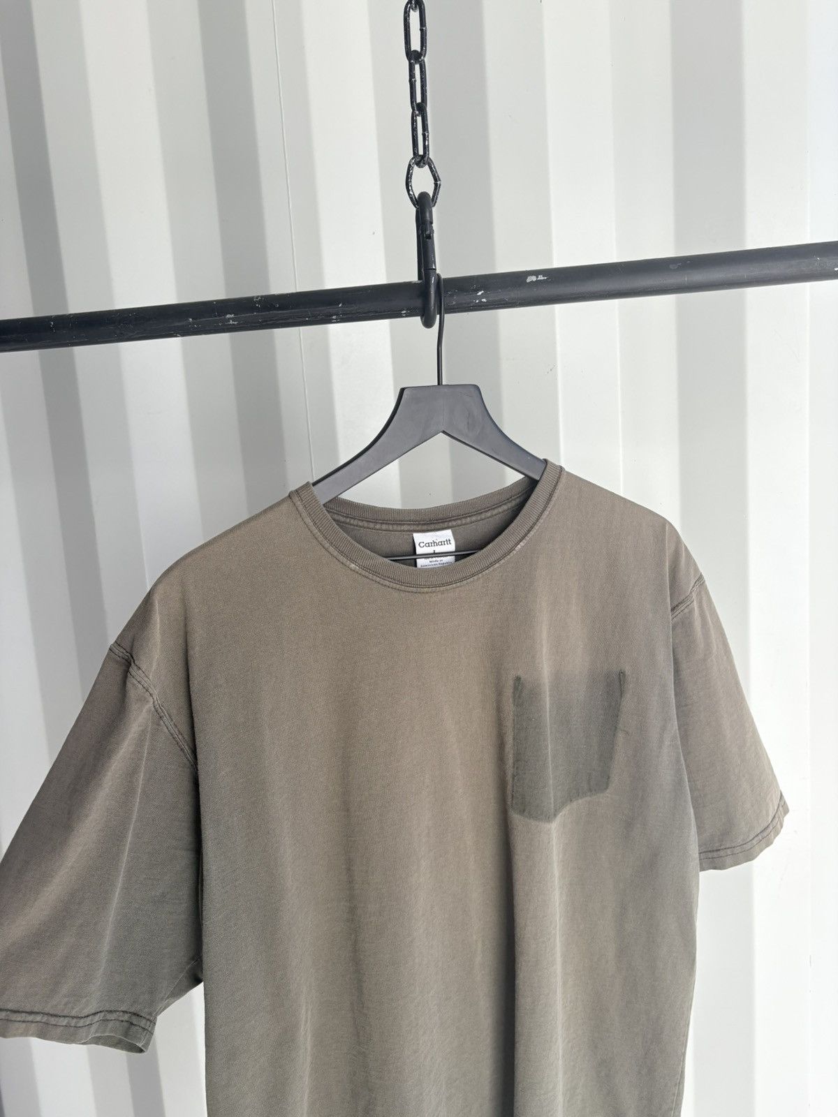 Vintage Vintage Blank Shirt Thrashed Faded Distressed GRUNGE Band Size US XL / EU 56 / 4 - 3 Thumbnail