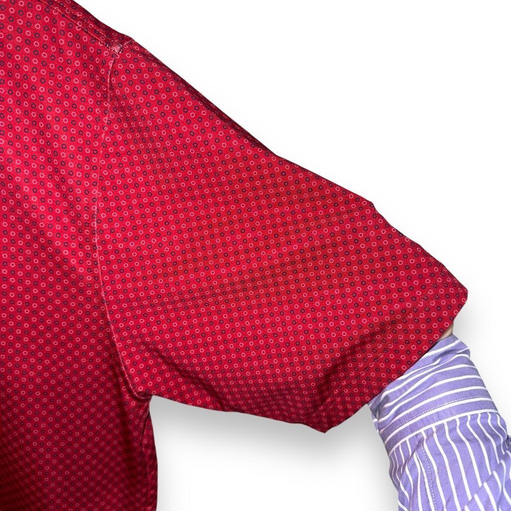 Peter Millar Turtleson Red Micro Dot Performance Golf Polo Shirt Size M Size US M / EU 48-50 / 2 - 5 Thumbnail