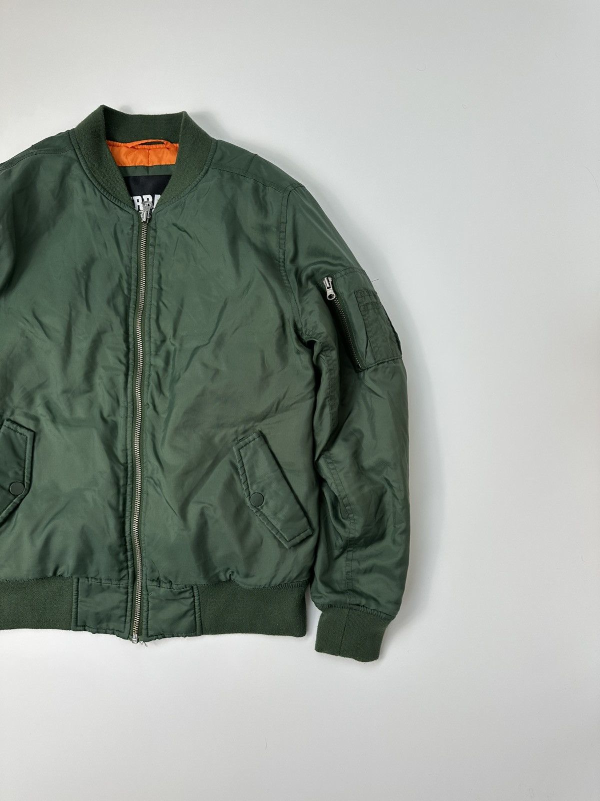 Urban Classics Women's Bomber Classic Jacket L Size Green Size M / US 6-8 / IT 42-44 - 4 Thumbnail