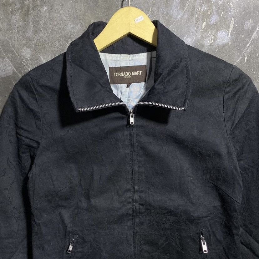 Japanese Brand × Tornado Mart 2000s Tornado mart roses accent biker jacket Size US M / EU 48-50 / 2 - 5 Thumbnail