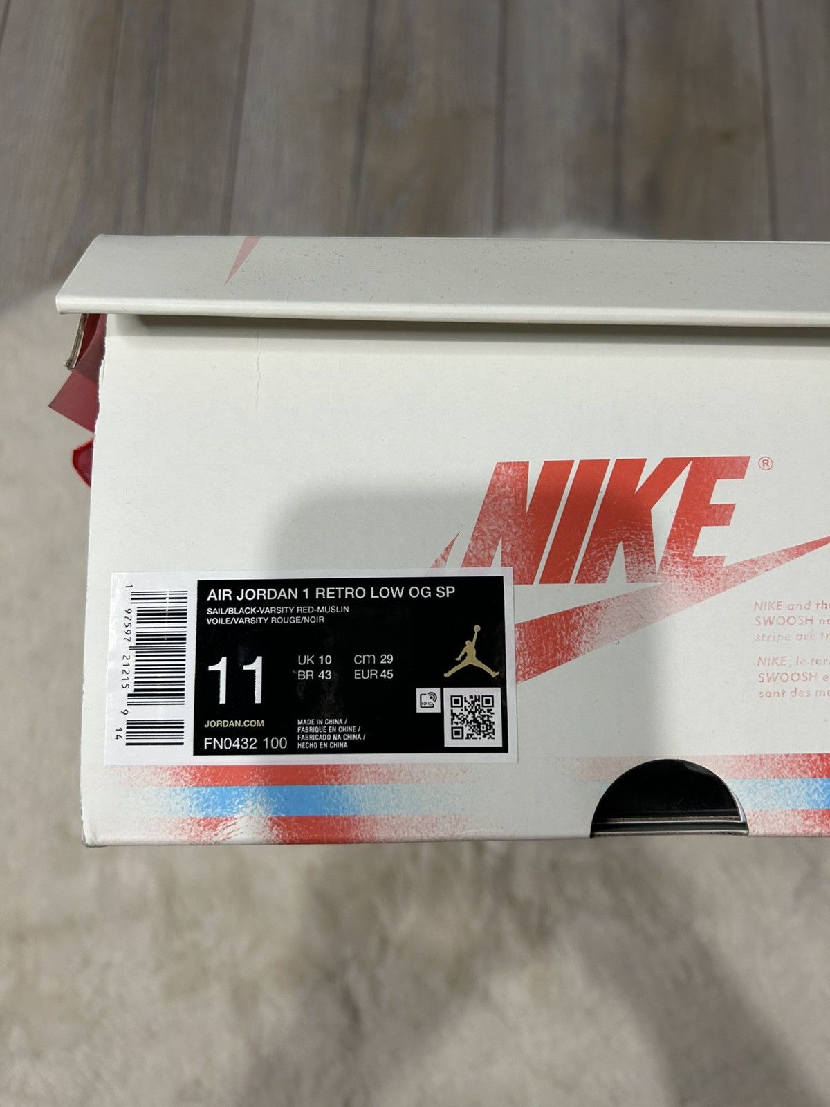 Jordan Brand FN0432 100 Size US 11 / EU 44 - 10 Thumbnail