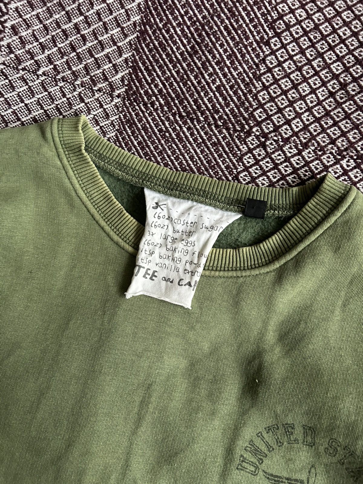 Vintage Vintage United States AirForce 80s Green Sweatshirt Size S Size US S / EU 44-46 / 1 - 6 Thumbnail