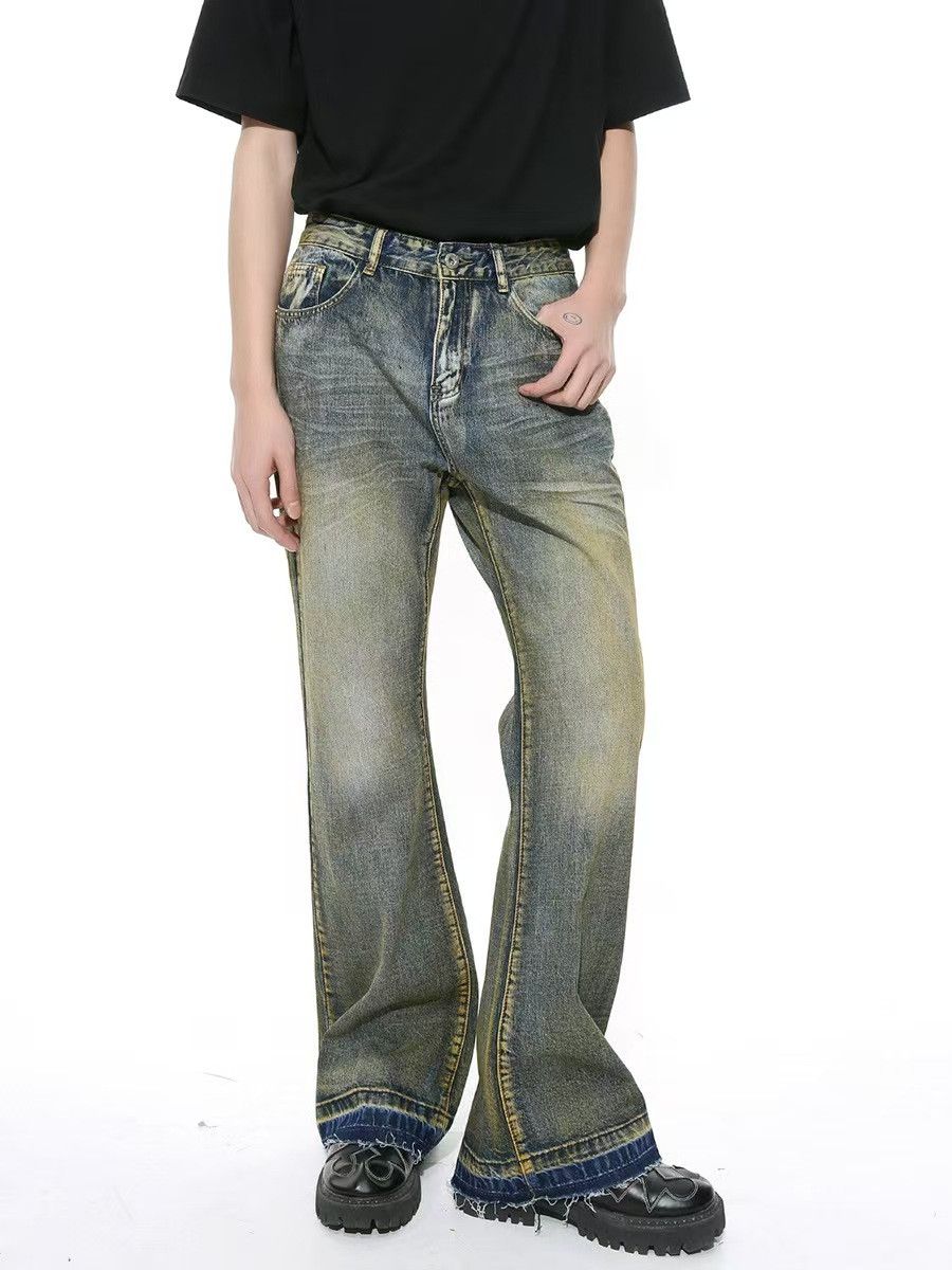 Japanese Brand × Vintage Washed Vintage Loose Drag Jeans Size US 30 / EU 46 - 4 Thumbnail