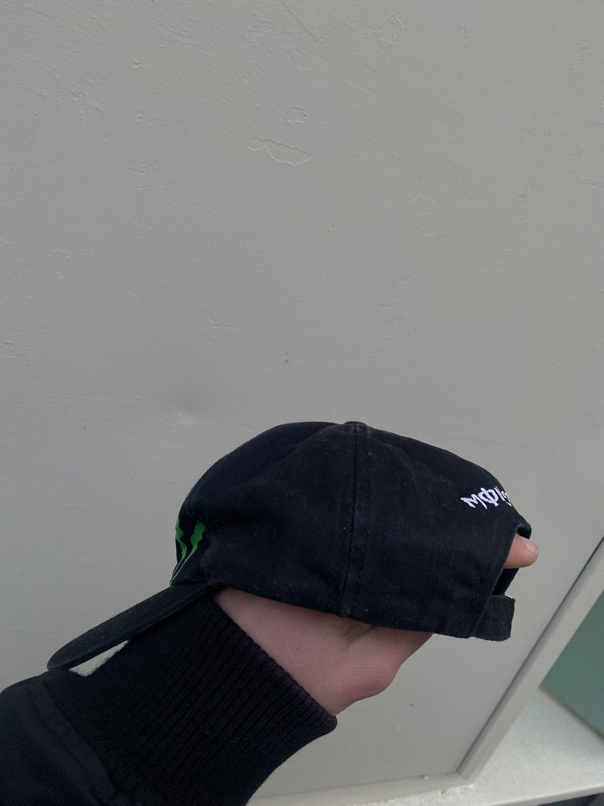 DC × Vintage Vintage Dc Monster Embroidered Logo Y2K Cap Size ONE SIZE - 3 Thumbnail