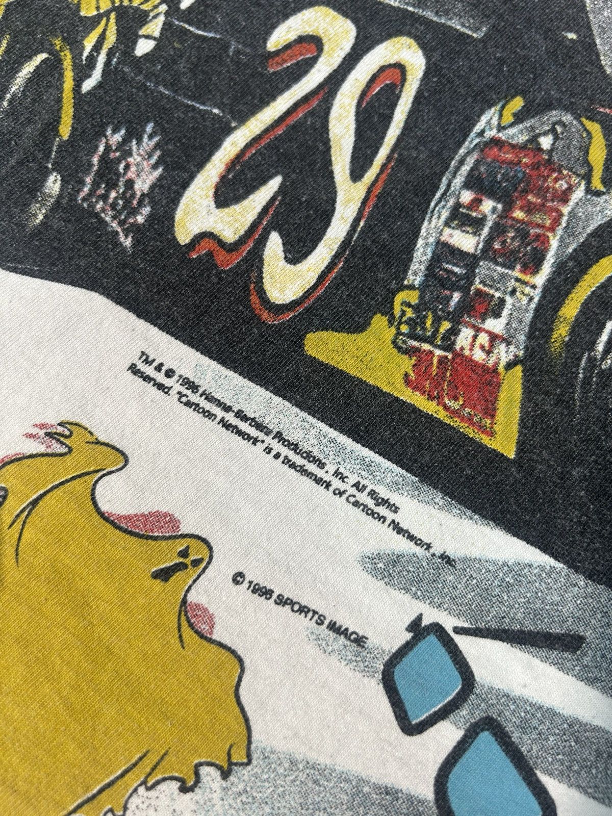 Cartoon Network Nascar 1996 Scooby Doo Cartoon Networth Wacky Racing Tee Size US L / EU 52-54 / 3 - 4 Thumbnail