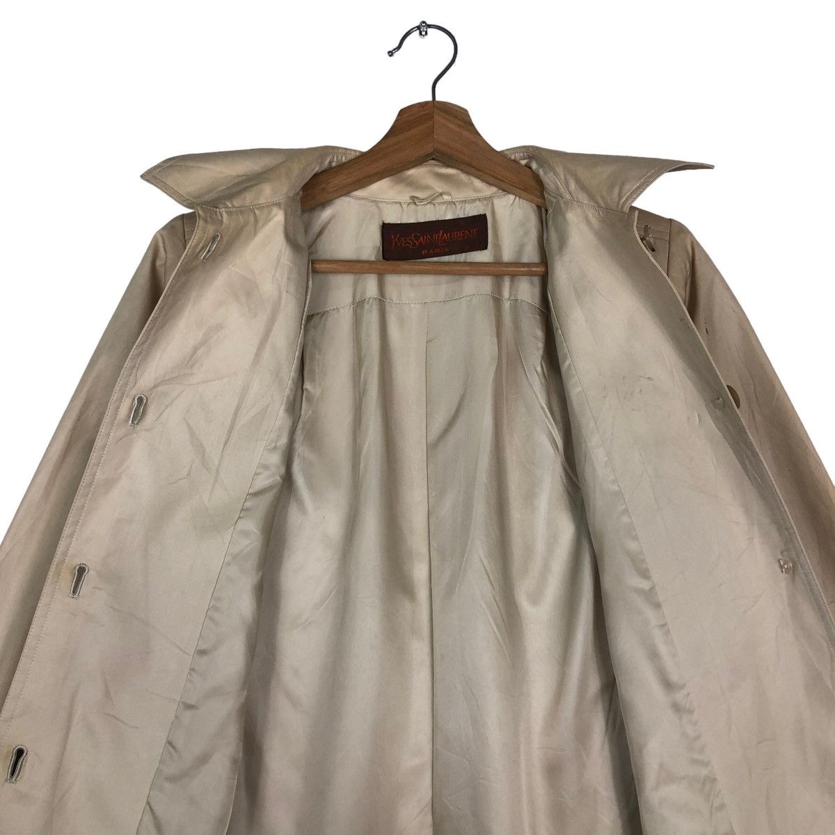 Yves Saint Laurent 🔥Vintage Long Jacket Yves Saint Laurent Paris Size US M / EU 48-50 / 2 - 14 Thumbnail