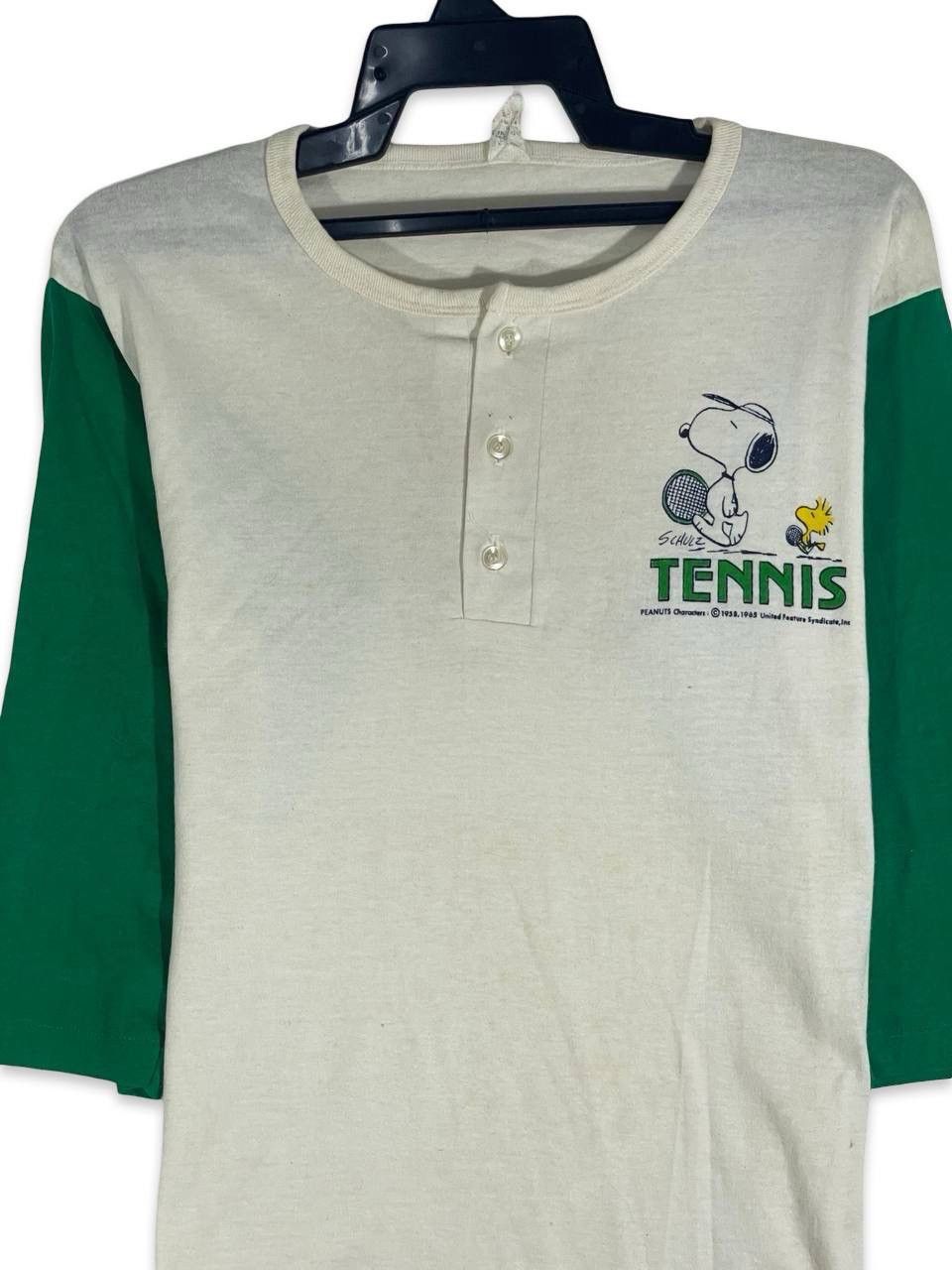 Vintage vintage 60s peanuts cartoon woodstock tennis game Size US L / EU 52-54 / 3 - 2 Thumbnail