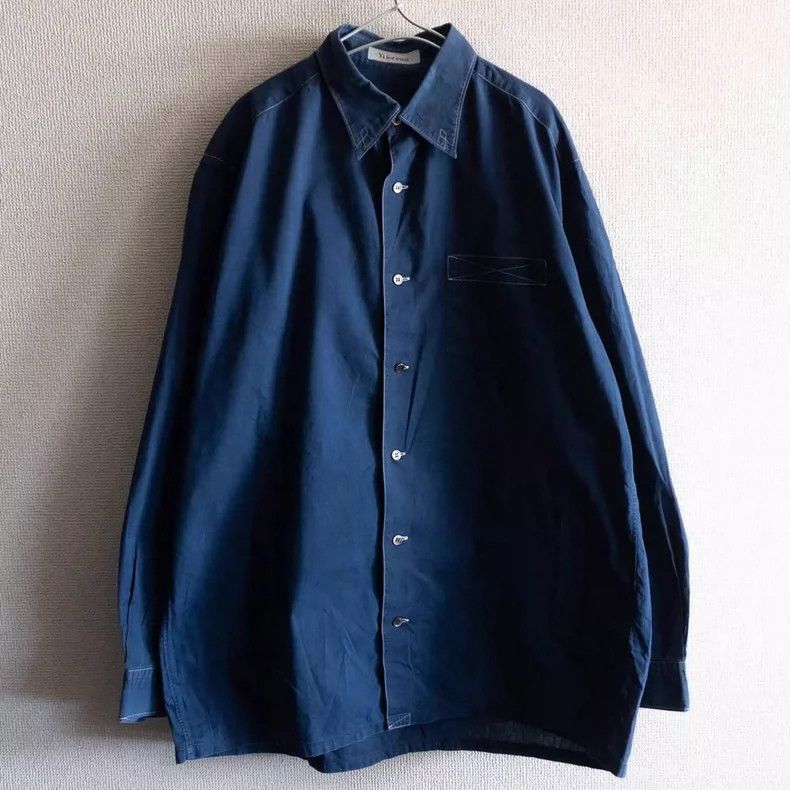 Yohji Yamamoto Yohji Yamamoto 1990s Oversized Shirt - dmc Size US M / EU 48-50 / 2 - 1 Thumbnail
