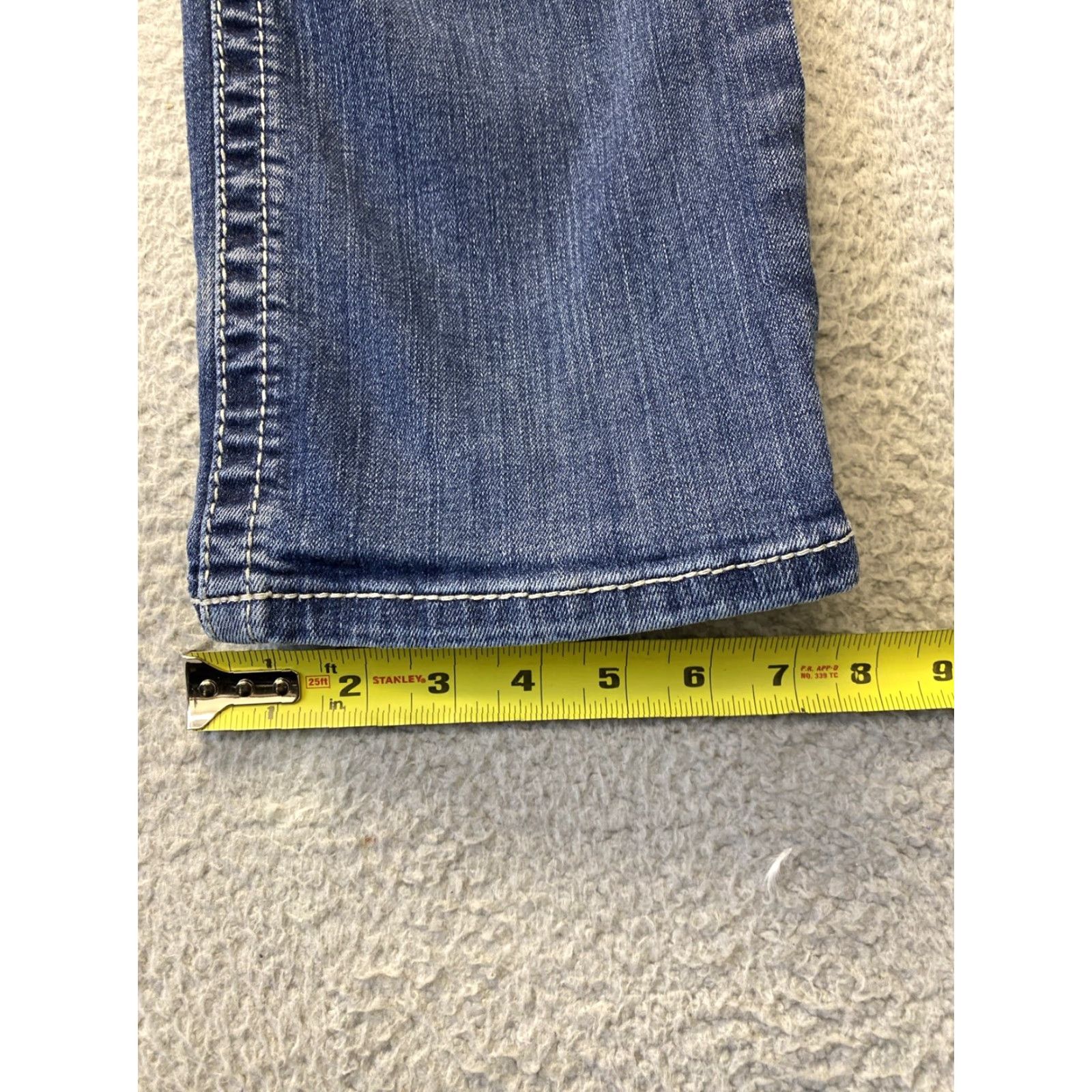 Ariat Ariat Jeans Womens 28S Real Denim Riding Jeans / 47-105 - Slim, Mid Rise, 5-Pocket, Denim, Blue, Cowboy, Horse, Southwestern, Ariat, Regular, Women Size 28" / US 6 / IT 42 - 6 Thumbnail