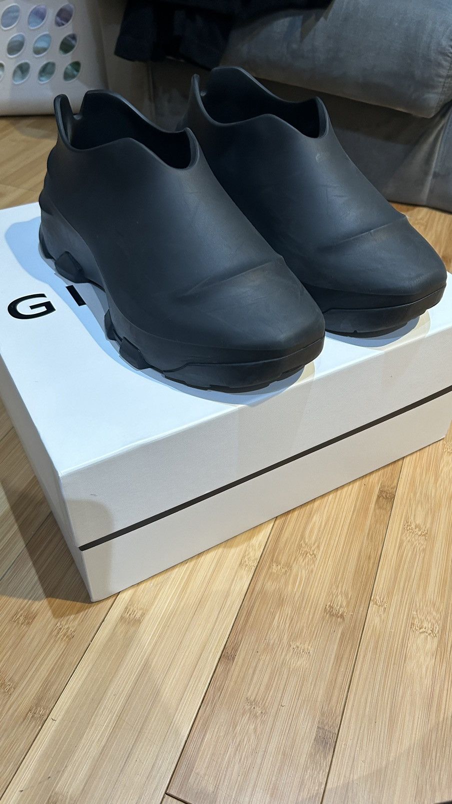 Givenchy GIVENCHY MONUMENTAL MALLOW LOWS BLACK Size US 11 / EU 44 - 4 Thumbnail