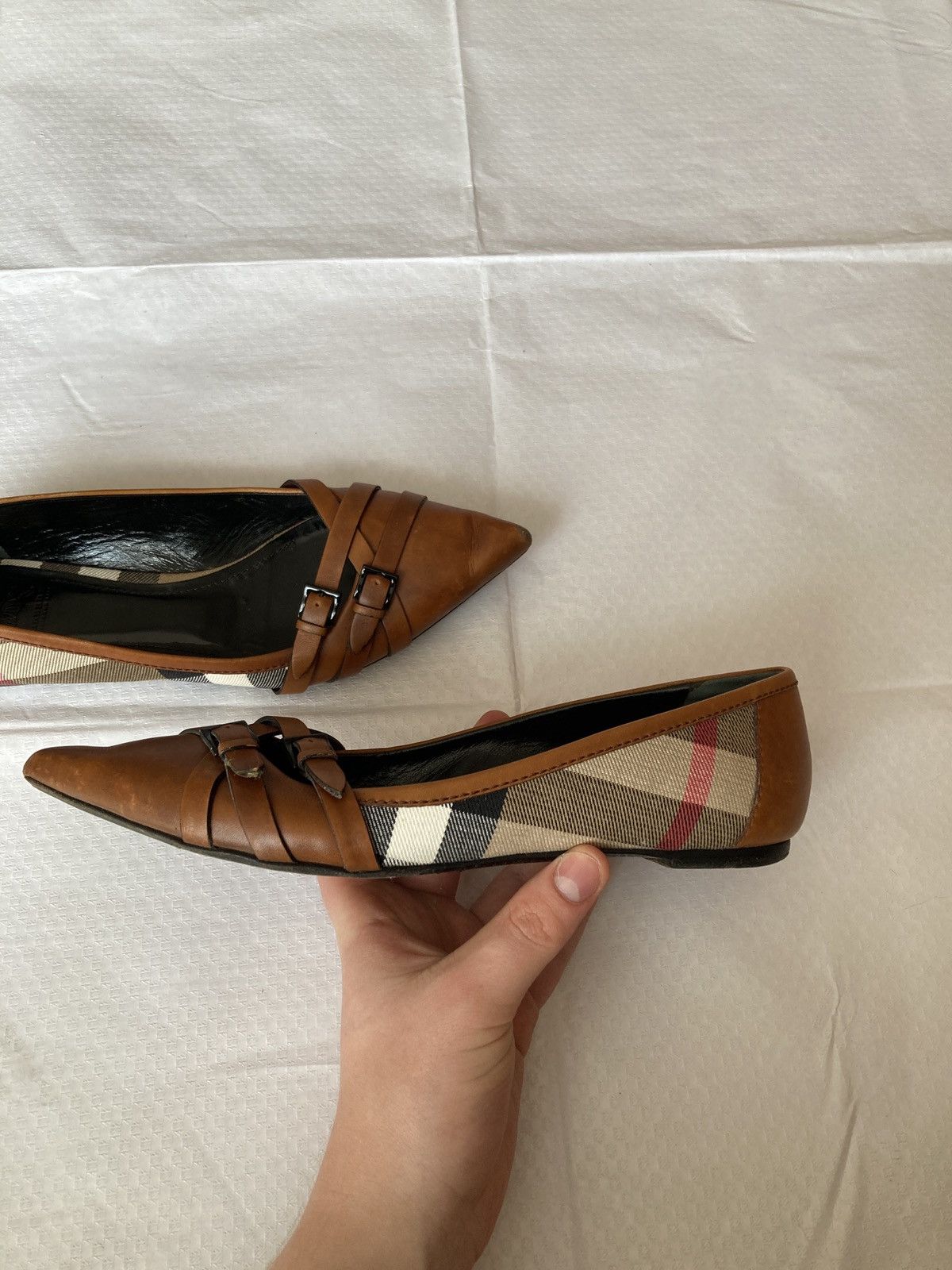 Burberry Burberry Vintage ballerina shoes 39 Size US 8.5 / IT 38.5 - 8 Thumbnail