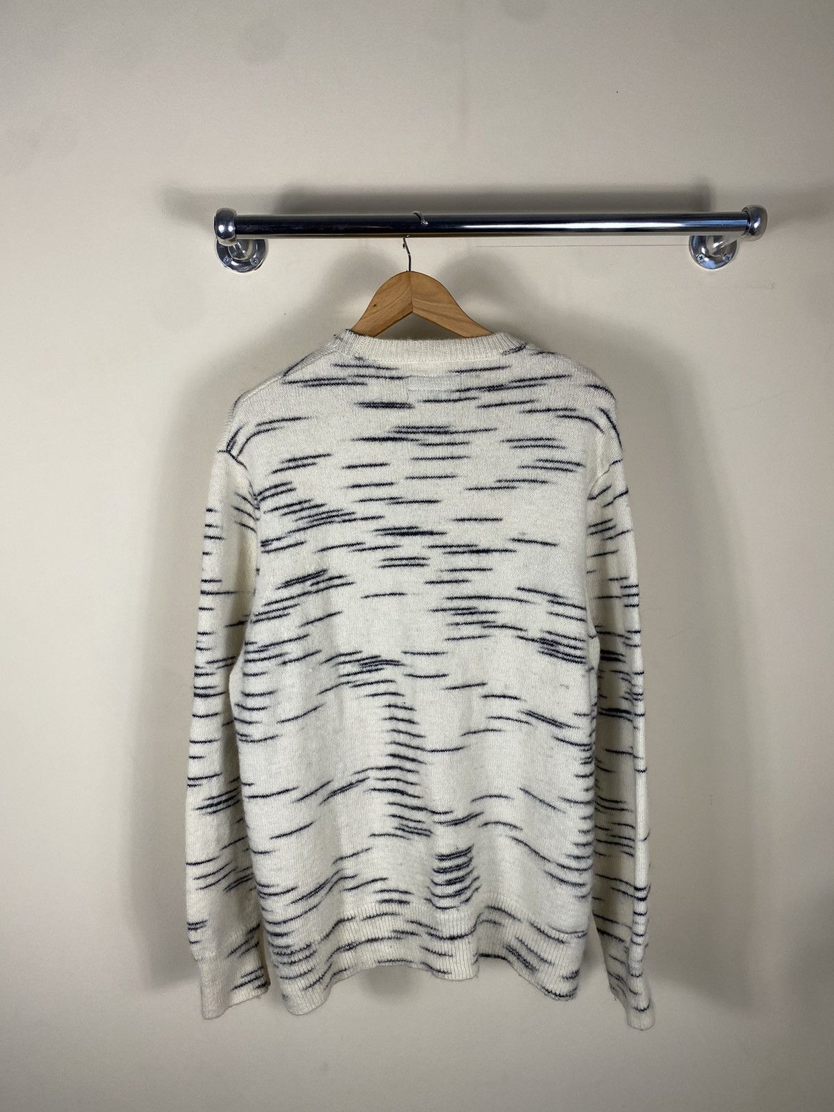 Allsaints All Saints Flux Crew Jumper Alpaca Wool Sweater Size US XL / EU 56 / 4 - 4 Thumbnail