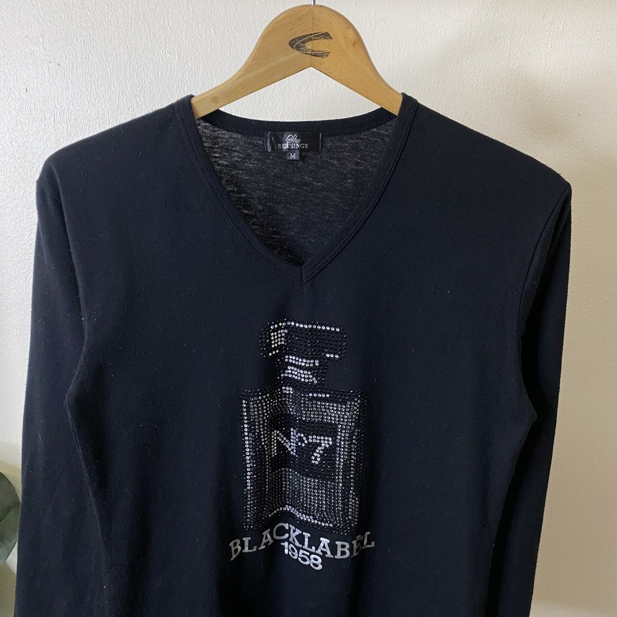 BERNINGS SHO N7 Black Label Swarovski Cyber Gothic Punk Ifsixwasnine LS Size US S / EU 44-46 / 1 - 2 Thumbnail