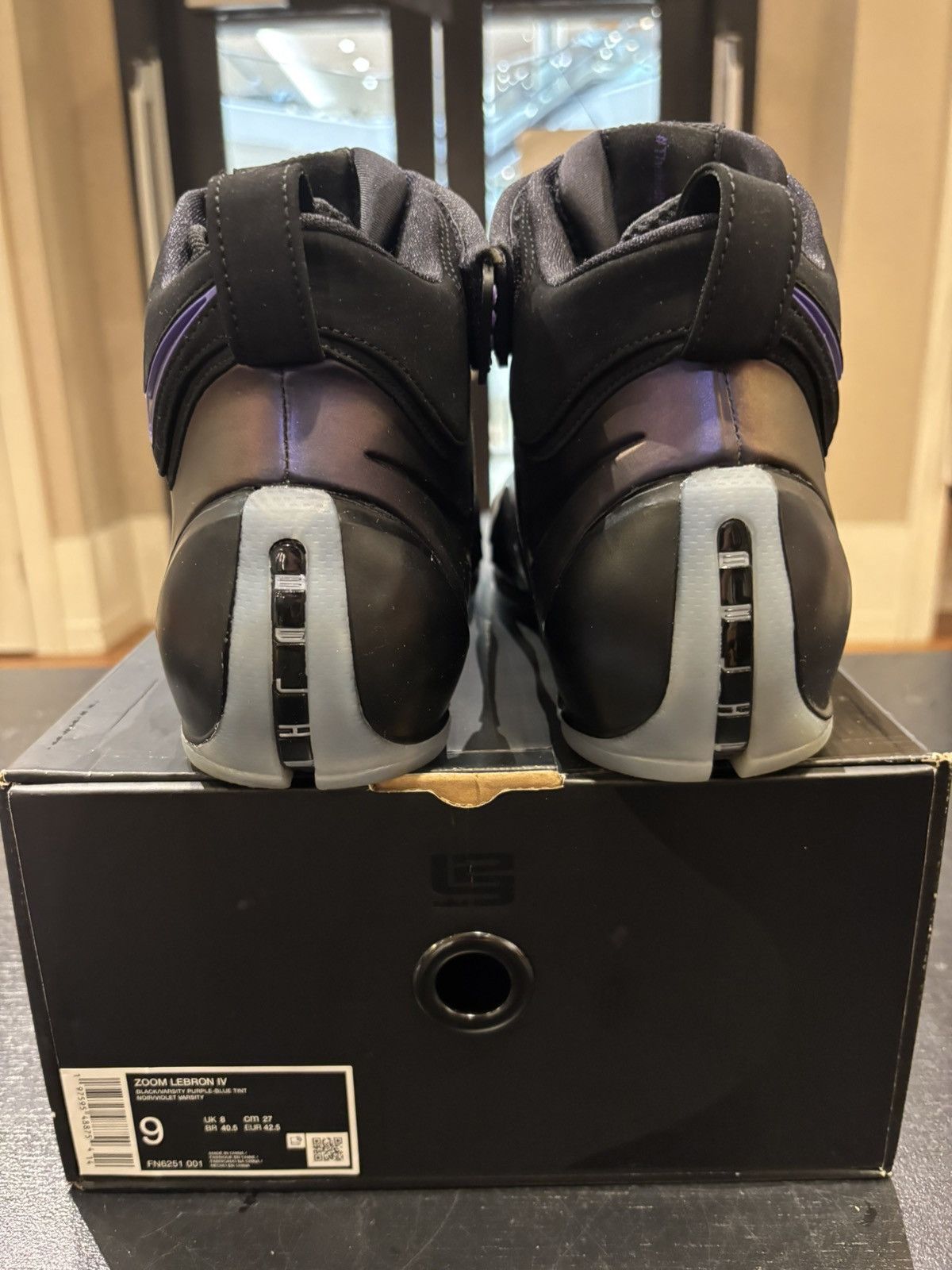 Nike Lebron 4 ‘Eggplant’ Size US 9 / EU 42 - 3 Thumbnail