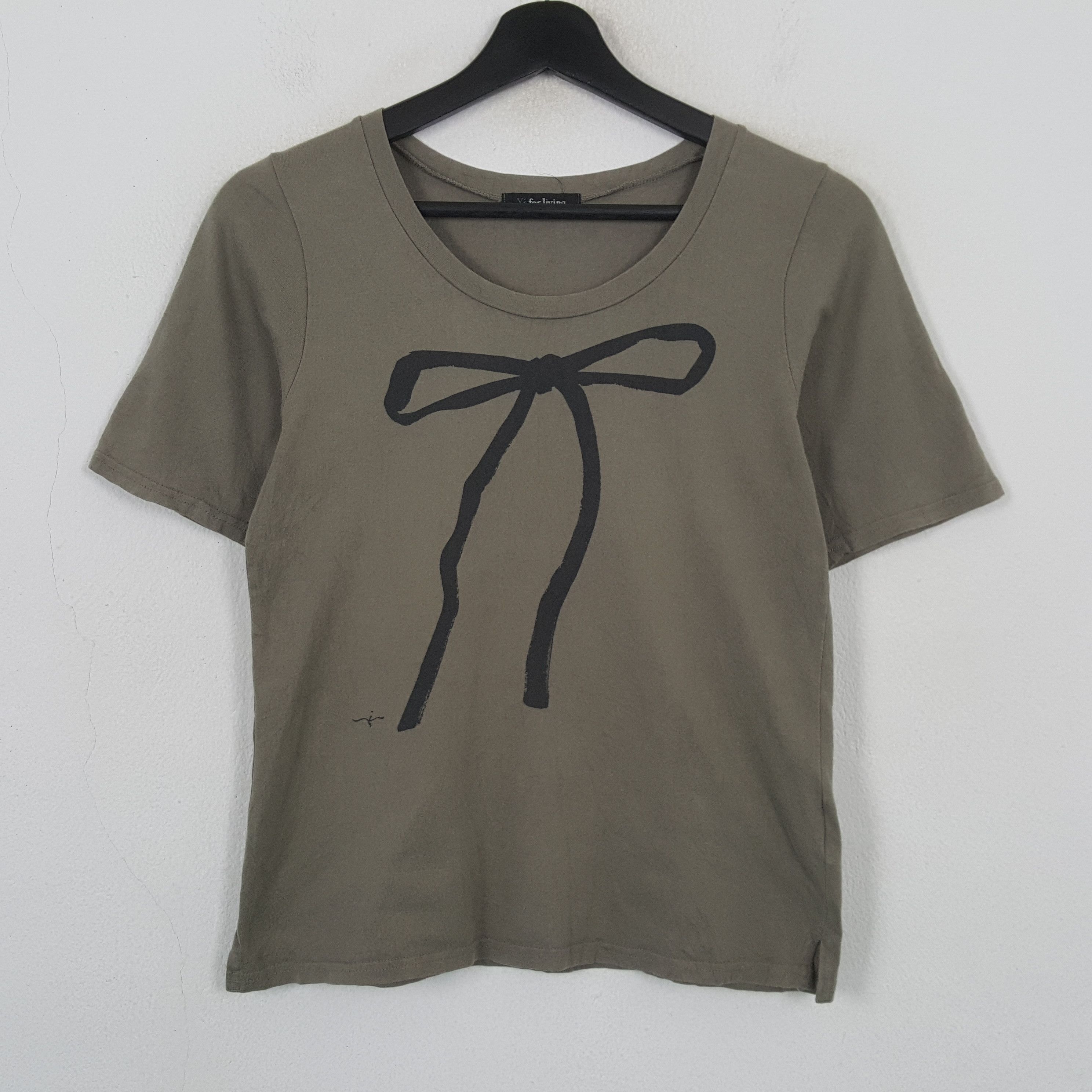 Yohji Yamamoto Ys For Living by Yohji Yamamoto Girls Tshirt RR13 Size XS / US 0-2 / IT 36-38 - 1 Thumbnail