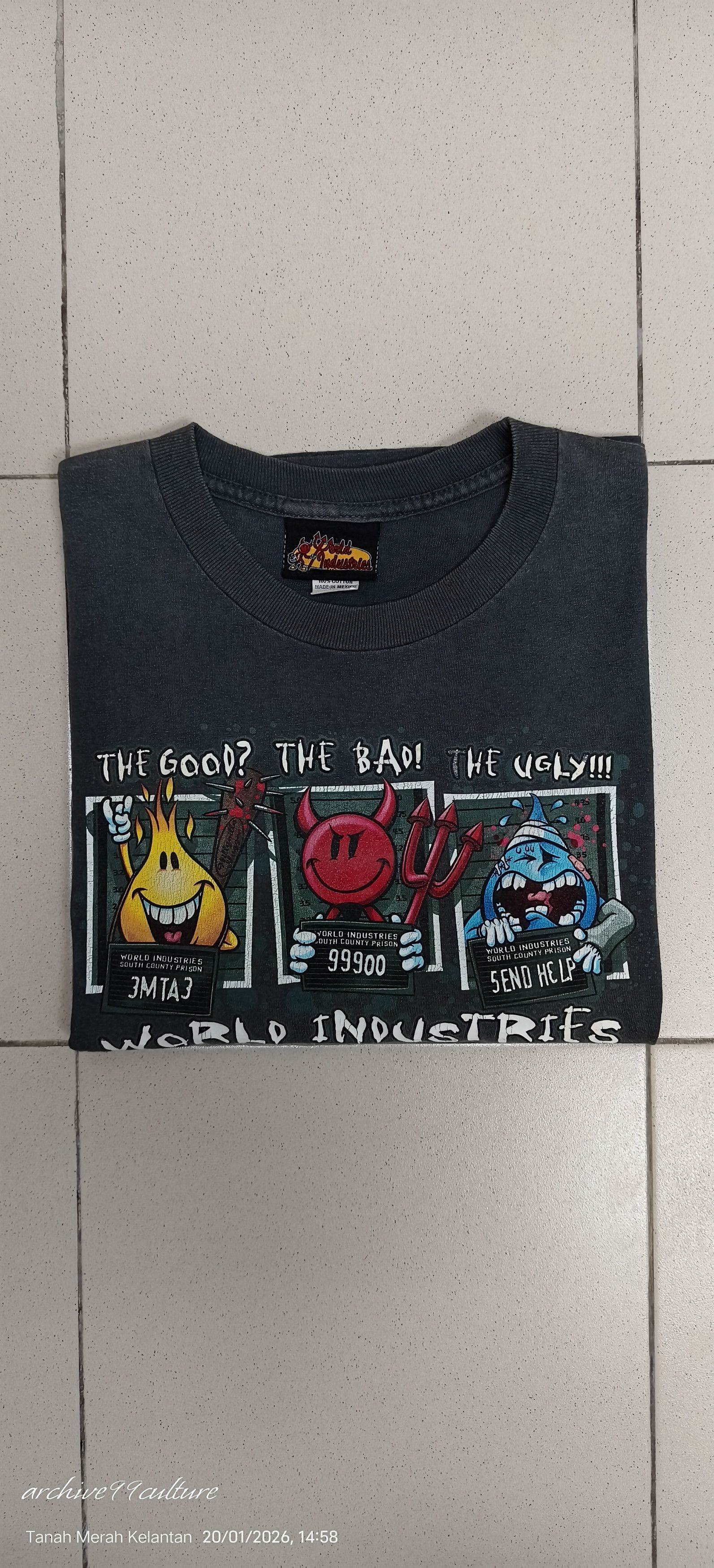 World Industries Rare 90’s Flameboy Wet Willy the good, the bad, the ugly Size US M / EU 48-50 / 2 - 12 Thumbnail