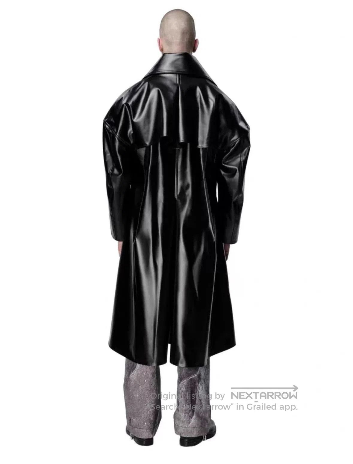Ximon Lee Black Long Heavy Coat Size M. Size US M / EU 48-50 / 2 - 2 Thumbnail