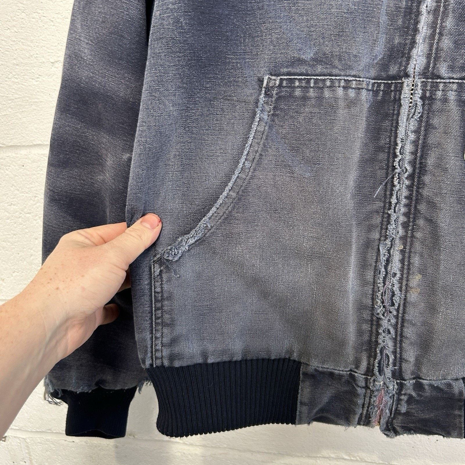 Carhartt Vintage Carhartt Hooded Active Jacket “Dark Navy” Yankees Size US XL / EU 56 / 4 - 5 Thumbnail