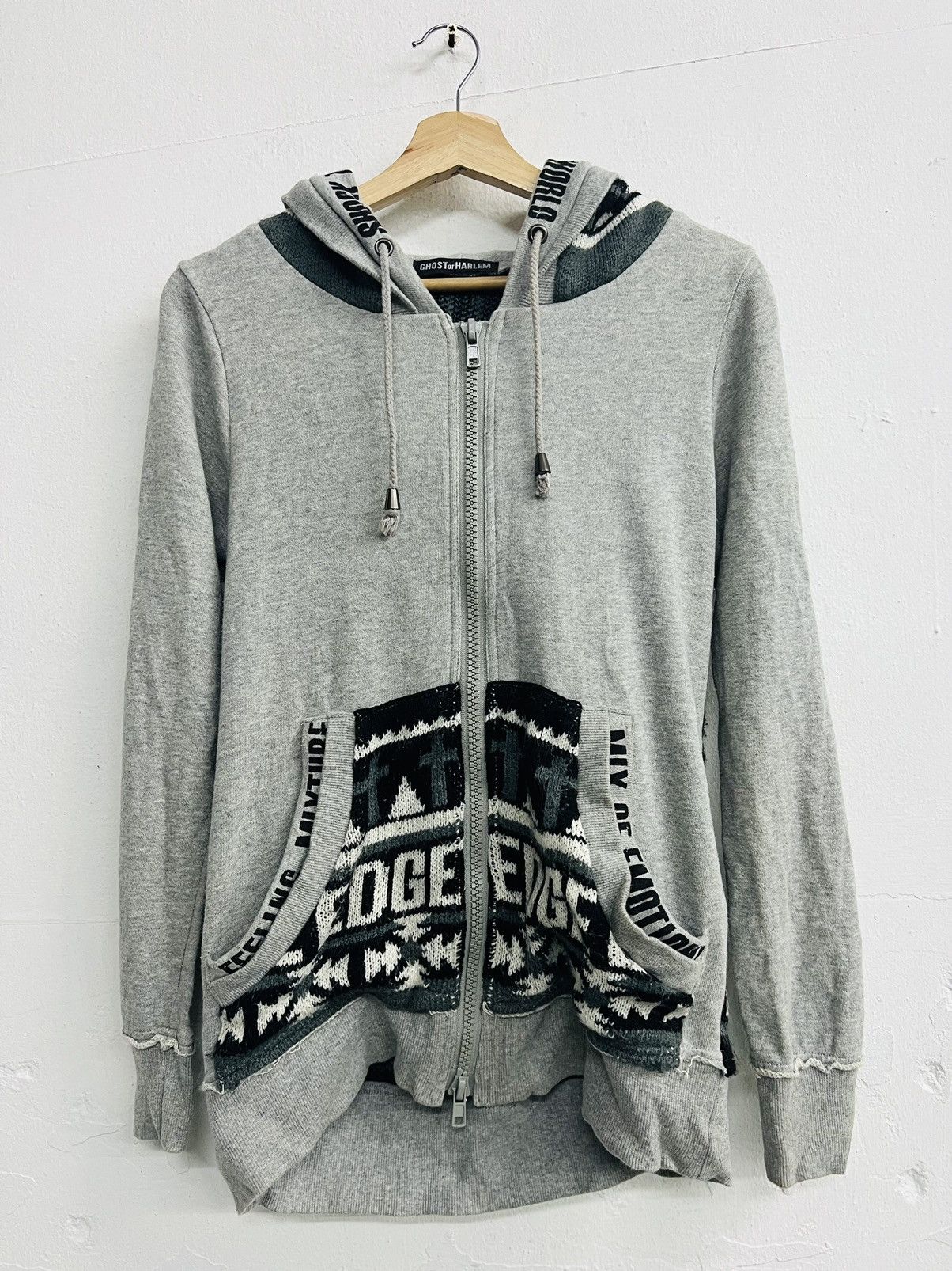 If Six Was Nine × Japanese Brand × Le Grande Bleu (L.G.B.) Ghost of Harlem Devil Skull Hoodie Zipper Size US M / EU 48-50 / 2 - 2 Thumbnail