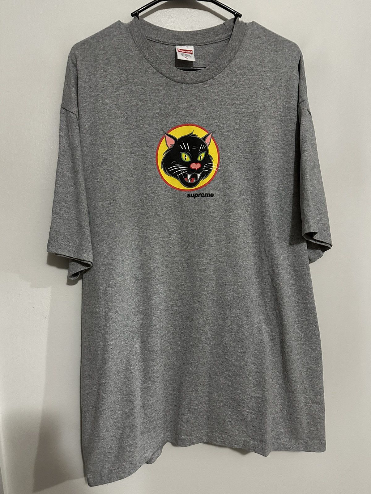 Supreme Supreme Black Cat Tee Size US XL / EU 56 / 4 - 1 Thumbnail
