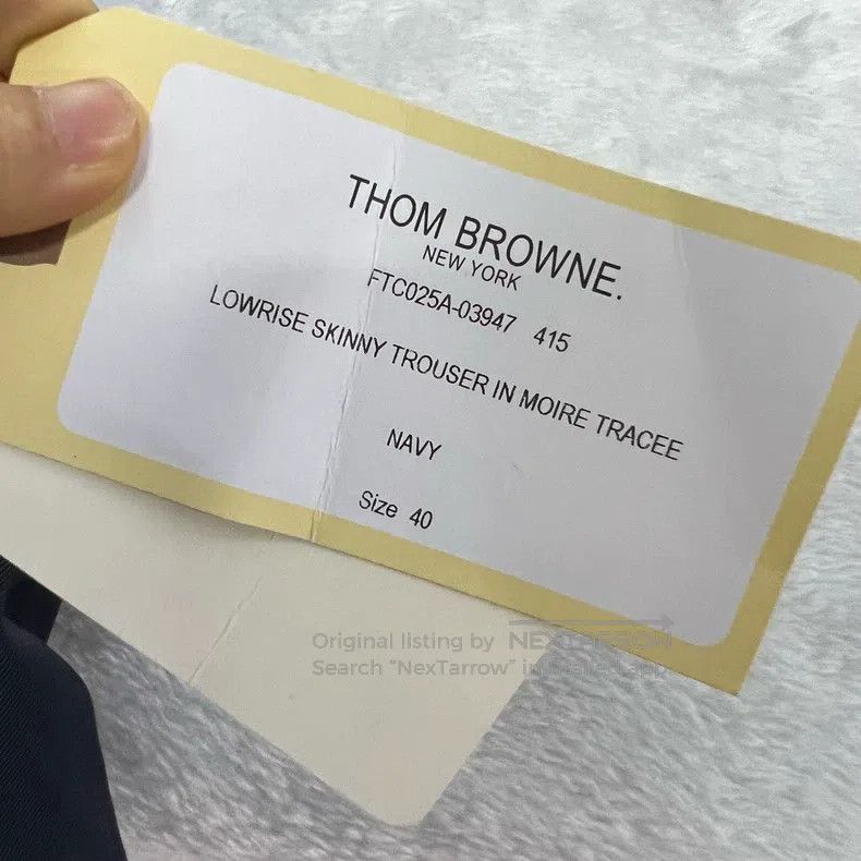 Thom Browne Thom Browne Navy Blue Pants Size 26" / US 2 / IT 38 - 5 Thumbnail