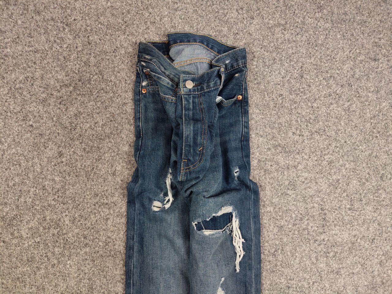 Levi's Levis 510 Distressed Denim Jeans Vintage USA Style Size US 36 / EU 52 - 4 Thumbnail
